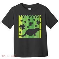 Lucky Mongoose Animal St Patrick's Day Irish Gift Toddler T-Shirt thumb 0