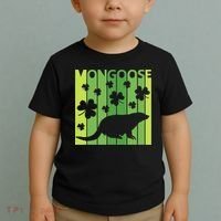 Lucky Mongoose Animal St Patrick's Day Irish Gift Toddler T-Shirt thumb 2