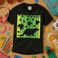 Lucky Mongoose Animal St Patrick's Day Irish Gift Kids T-Shirt thumb 3
