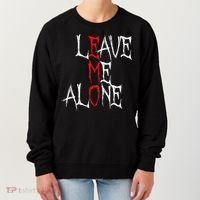 Leave Me Alone Emo Clothes Emocore Emo Music Fan Emo Women's Sweatshirt thumb 0