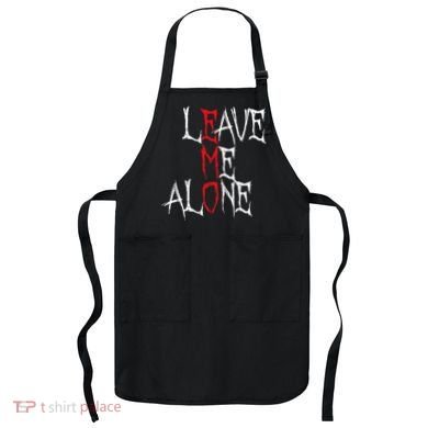 Leave Me Alone Emo Clothes Emocore Emo Music Fan Emo Apron