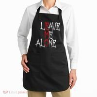 Leave Me Alone Emo Clothes Emocore Emo Music Fan Emo Apron thumb 2