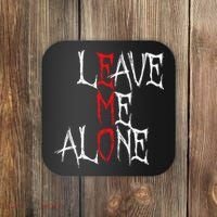 Leave Me Alone Emo Clothes Emocore Emo Music Fan Emo Coaster thumb 0