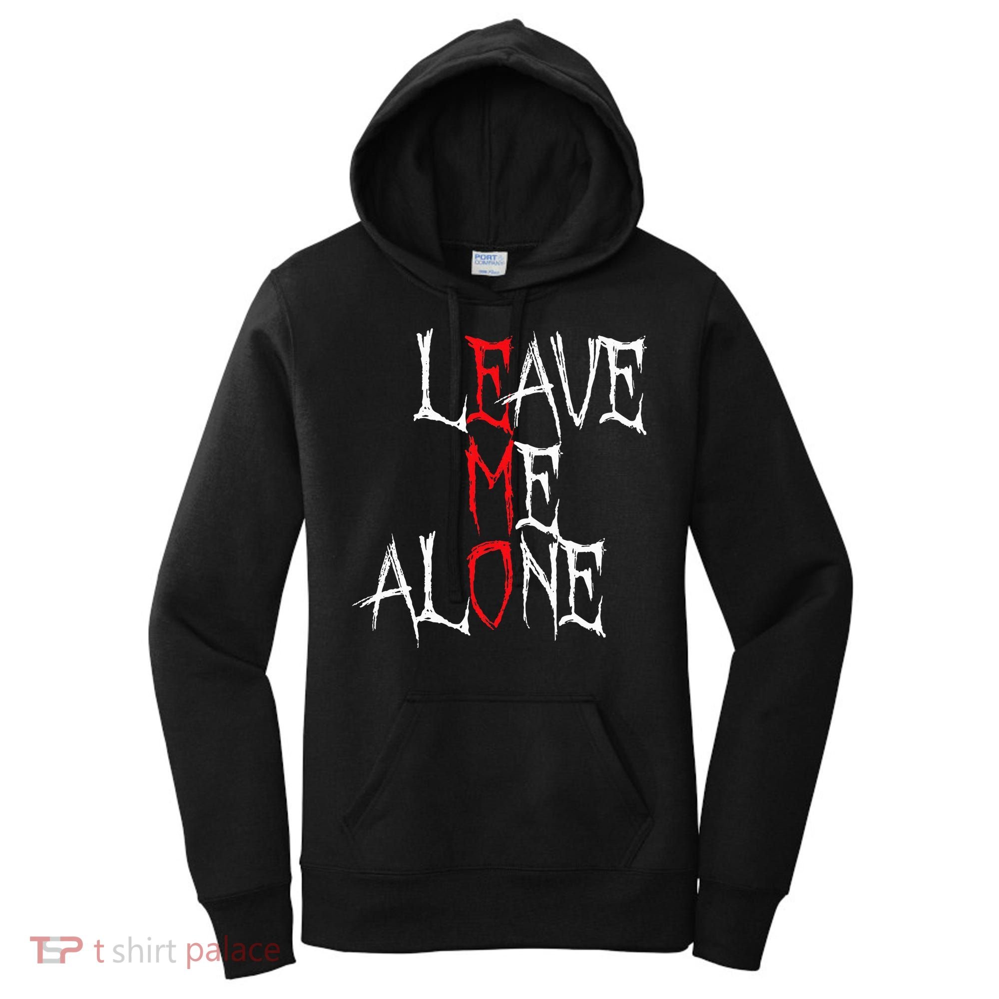 Leave Me Alone Emo Clothes Emocore Emo Music Fan Emo Women's Hoodie