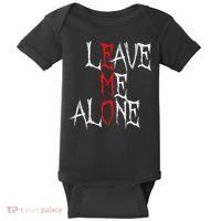 Leave Me Alone Emo Clothes Emocore Emo Music Fan Emo Baby Bodysuit thumb 0
