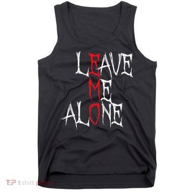 Leave Me Alone Emo Clothes Emocore Emo Music Fan Emo Tank Top