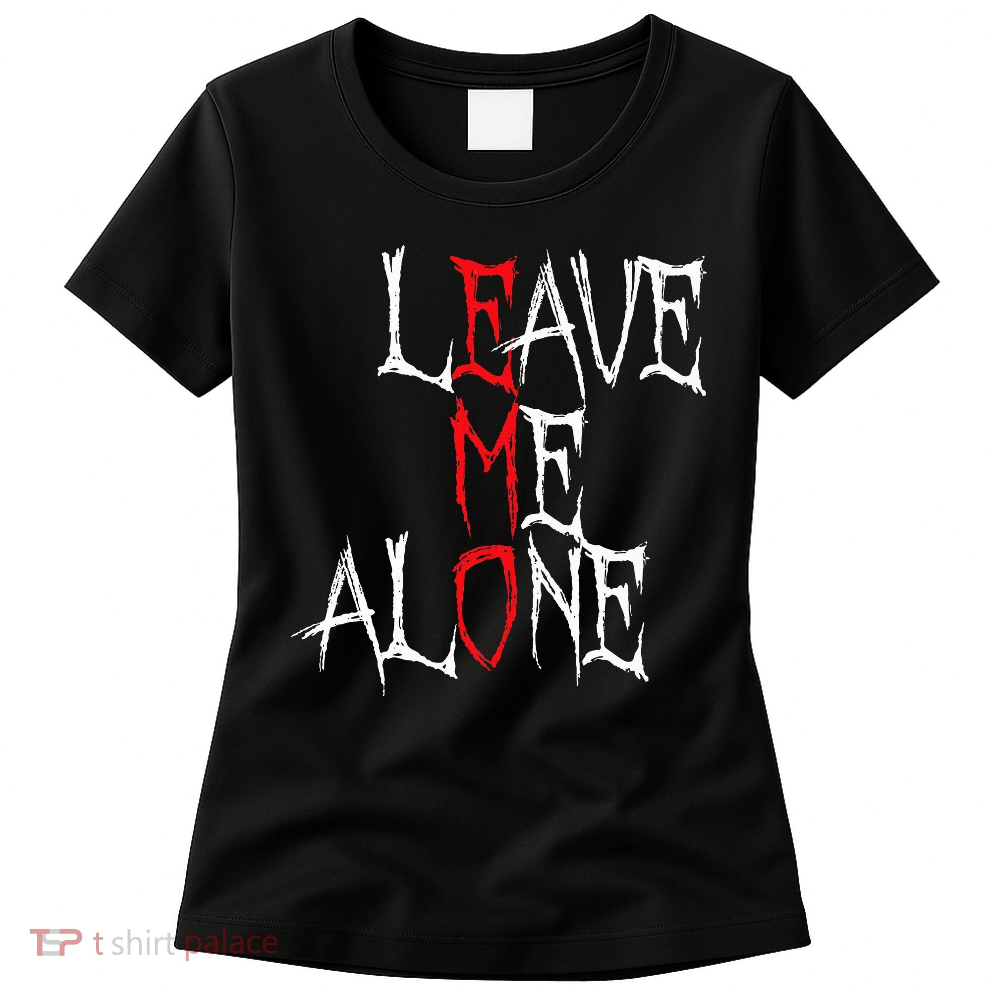 Leave Me Alone Emo Clothes Emocore Emo Music Fan Emo Women's T-Shirt