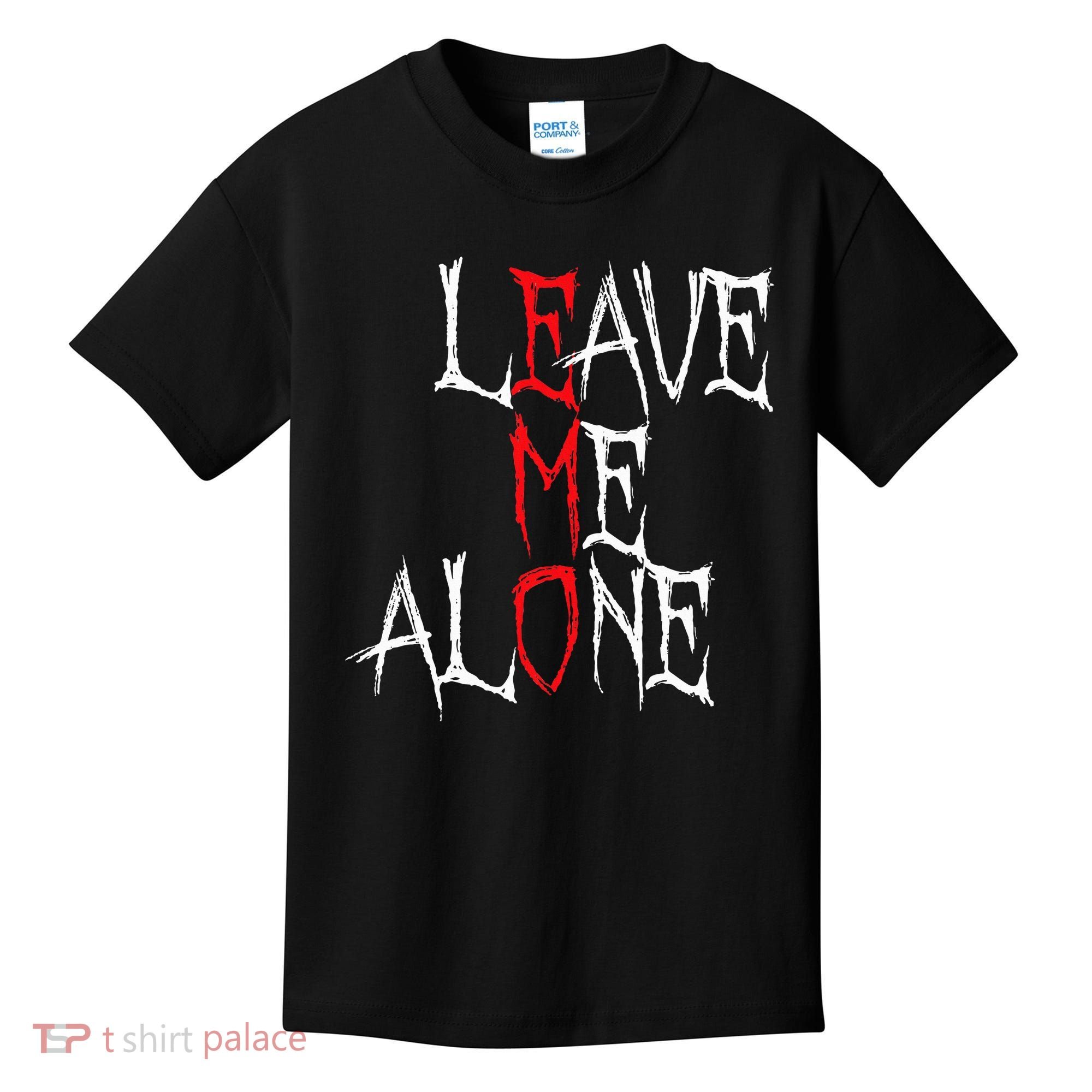Leave Me Alone Emo Clothes Emocore Emo Music Fan Emo Kids T-Shirt