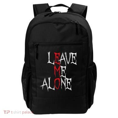 Leave Me Alone Emo Clothes Emocore Emo Music Fan Emo Backpack