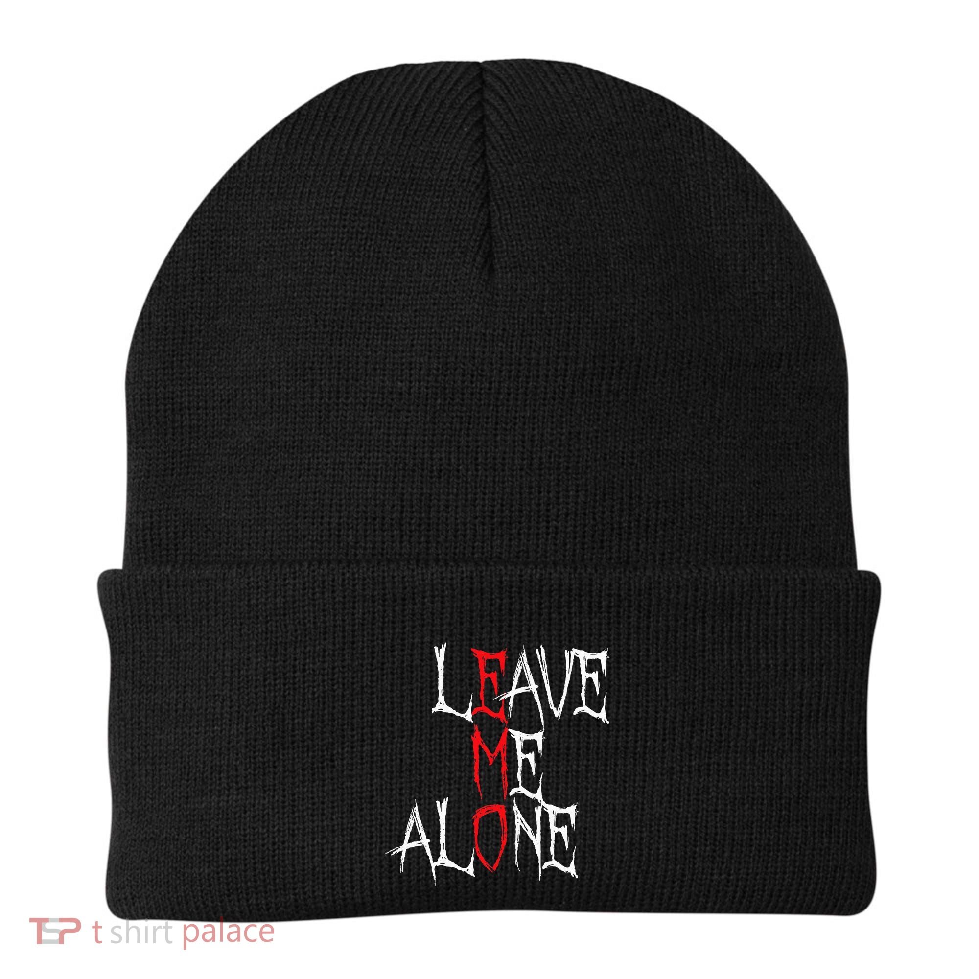 Leave Me Alone Emo Clothes Emocore Emo Music Fan Emo Beanie