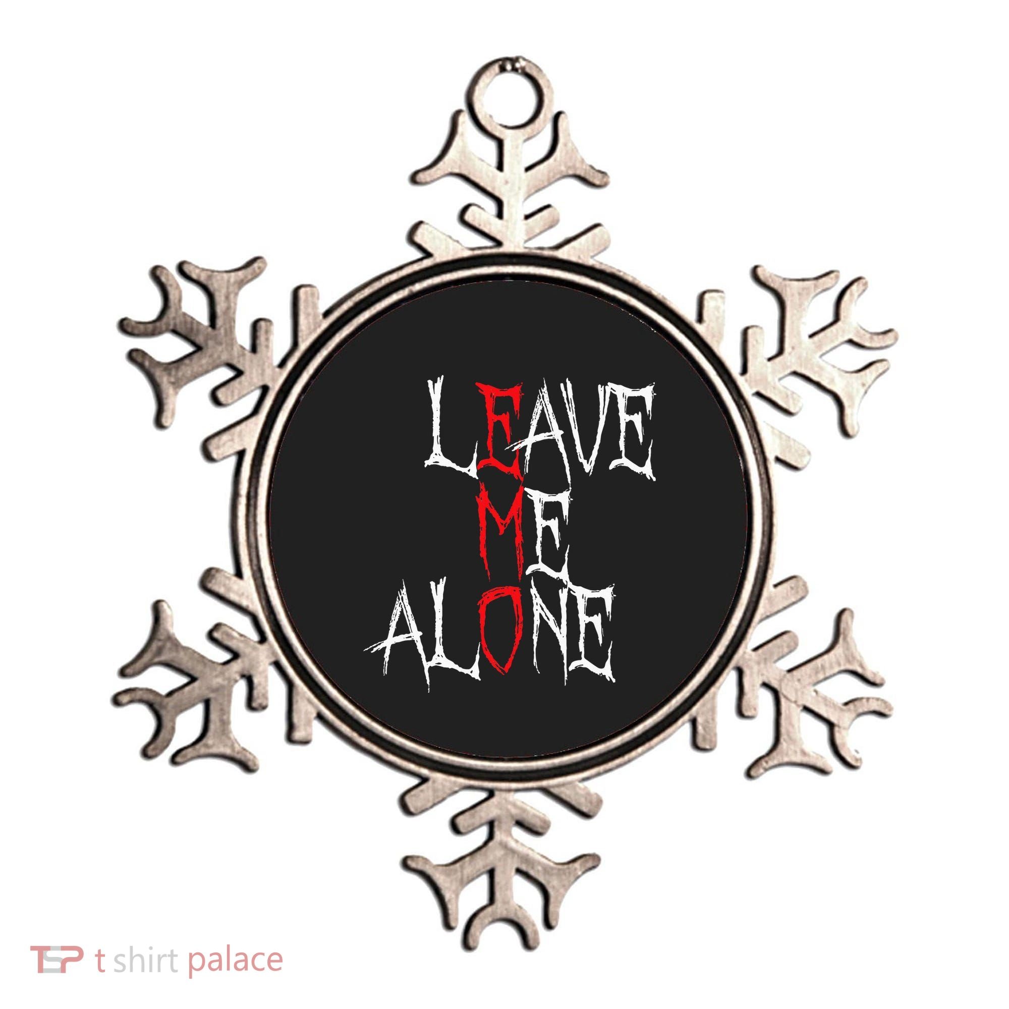 Leave Me Alone Emo Clothes Emocore Emo Music Fan Emo Ornament