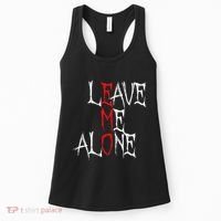 Leave Me Alone Emo Clothes Emocore Emo Music Fan Emo Women's Tank Top thumb 0