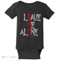 Leave Me Alone Emo Clothes Emocore Emo Music Fan Emo Baby Bodysuit thumb 0