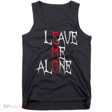 Leave Me Alone Emo Clothes Emocore Emo Music Fan Emo Tank Top