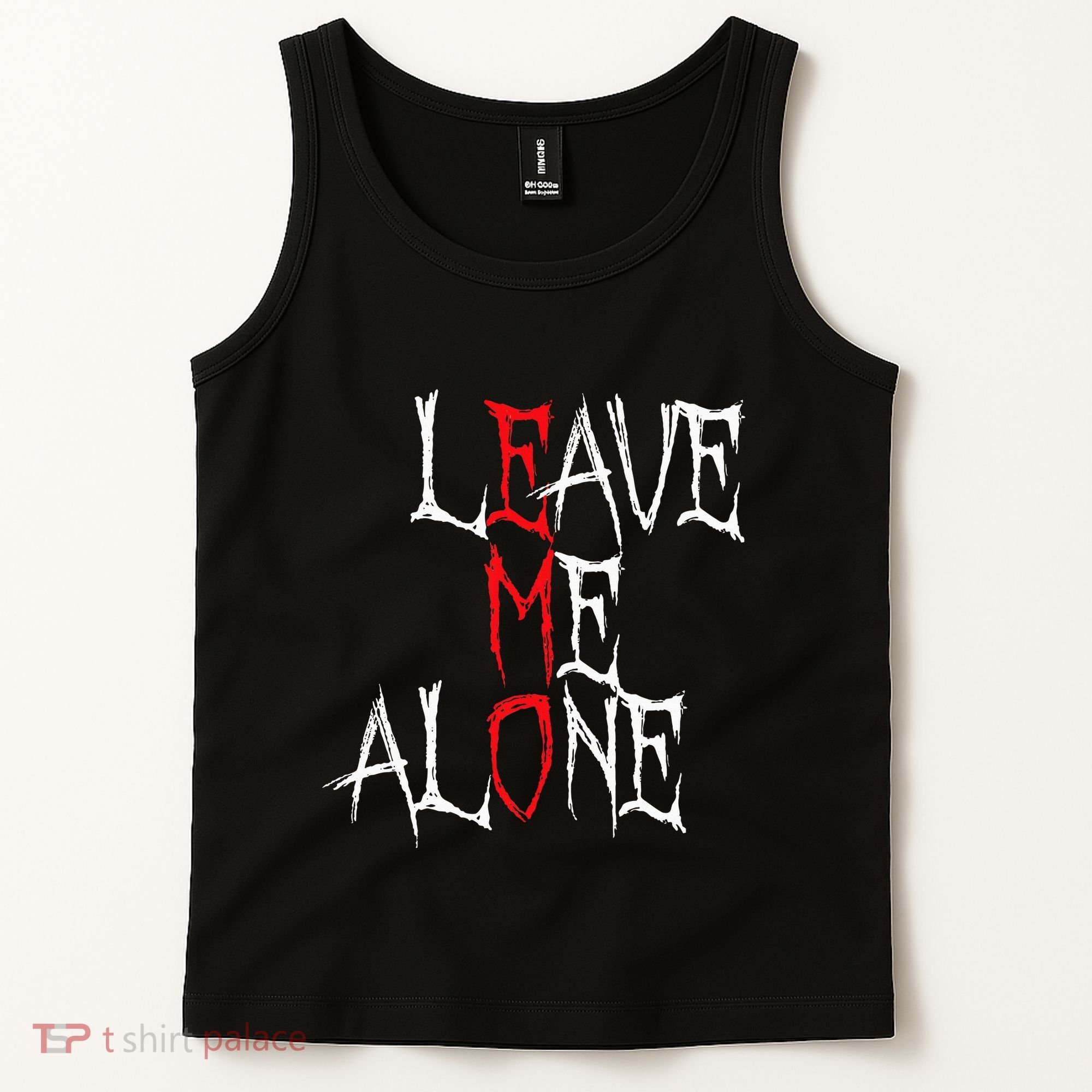 Leave Me Alone Emo Clothes Emocore Emo Music Fan Emo Tank Top