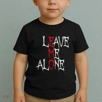 Leave Me Alone Emo Clothes Emocore Emo Music Fan Emo Toddler T-Shirt thumb 2