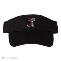 Leave Me Alone Emo Clothes Emocore Emo Music Fan Emo Visor thumb 0