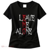Leave Me Alone Emo Clothes Emocore Emo Music Fan Emo Women's T-Shirt thumb 0