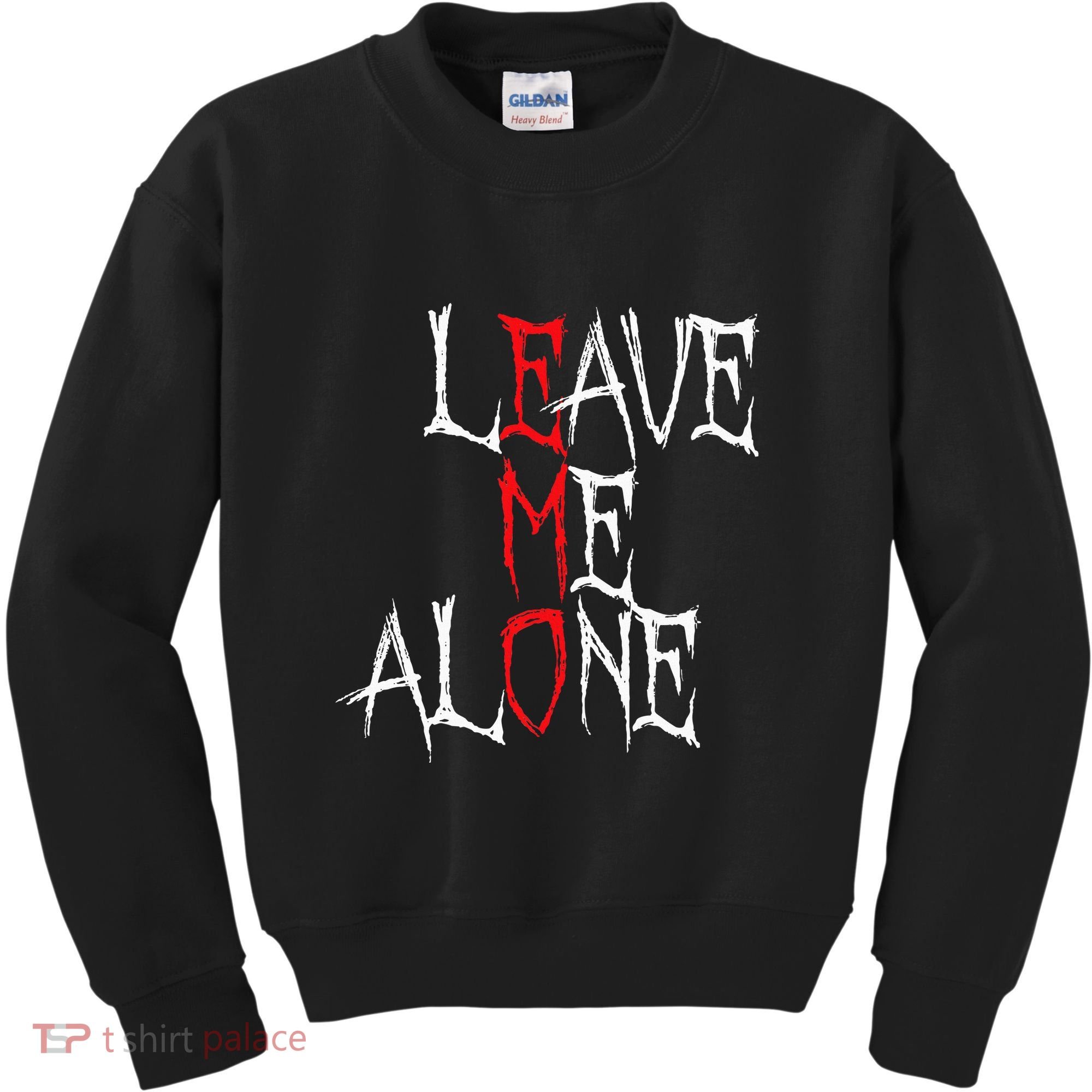 Leave Me Alone Emo Clothes Emocore Emo Music Fan Emo Kids Sweatshirt