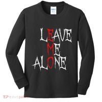 Leave Me Alone Emo Clothes Emocore Emo Music Fan Emo Kids Long Sleeve Shirt thumb 0