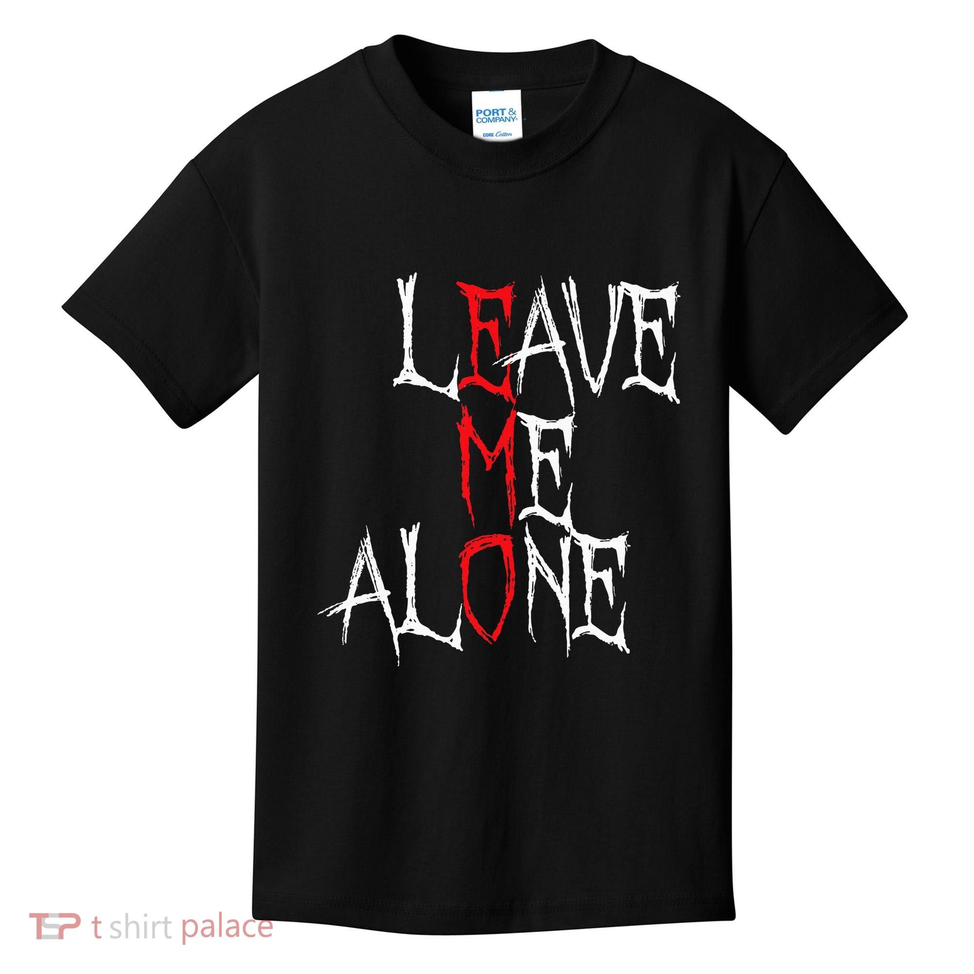 Leave Me Alone Emo Clothes Emocore Emo Music Fan Emo Kids T-Shirt