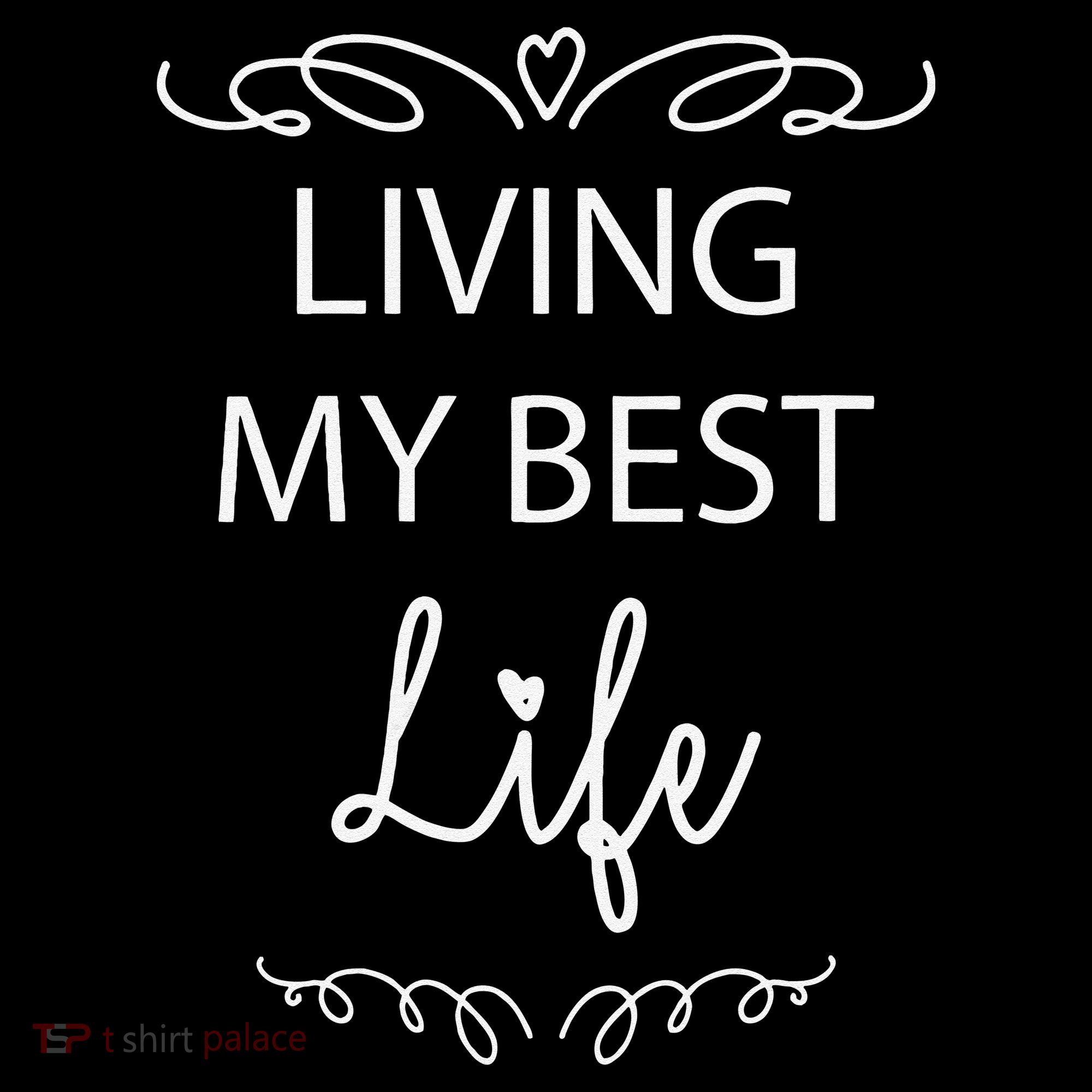 Living My Best Life Cool Women's Hoodie