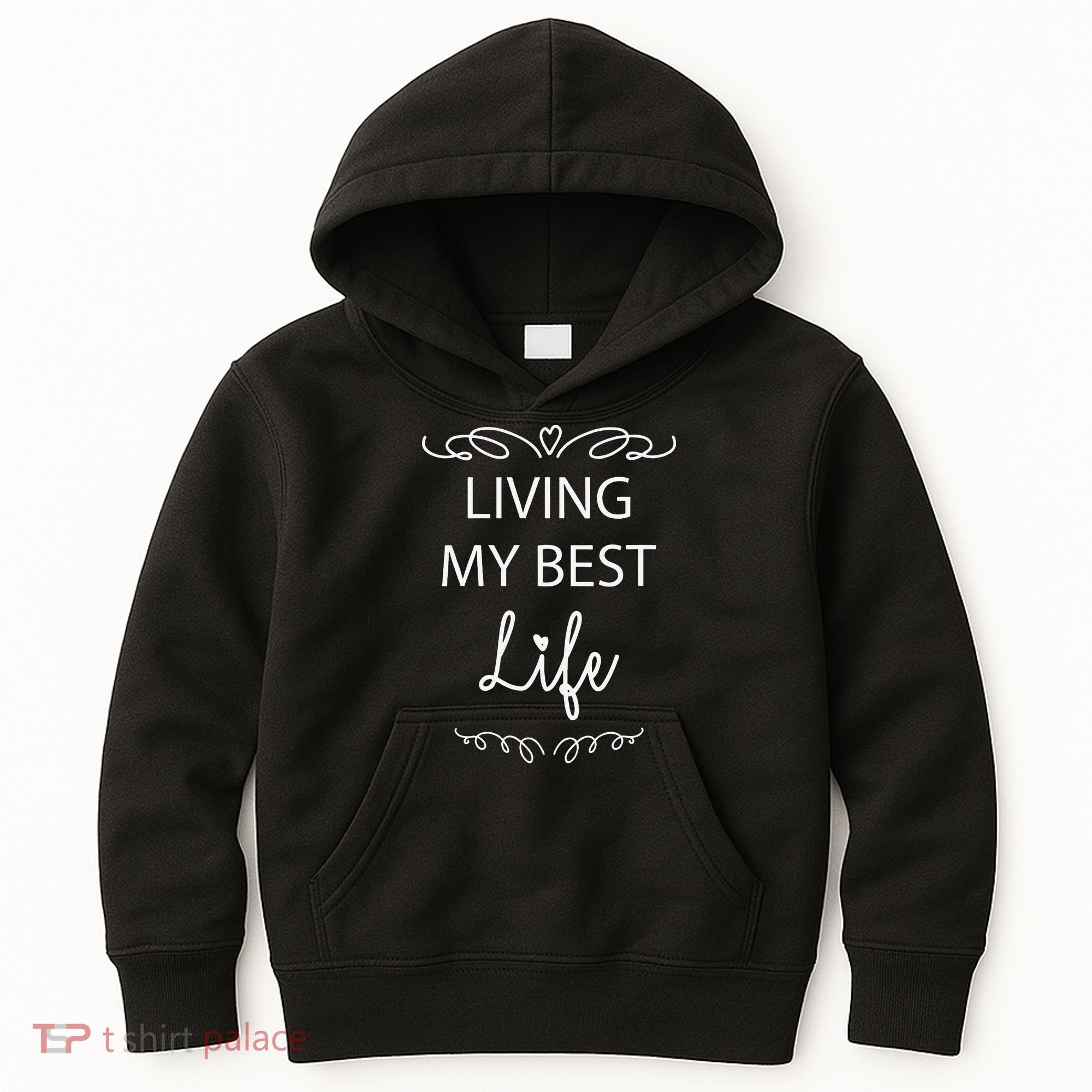 Living My Best Life Cool Kids Hoodie