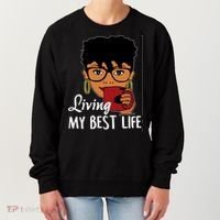 Living My Best Life Women's Sweatshirt thumb 0