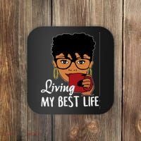 Living My Best Life Coaster thumb 0