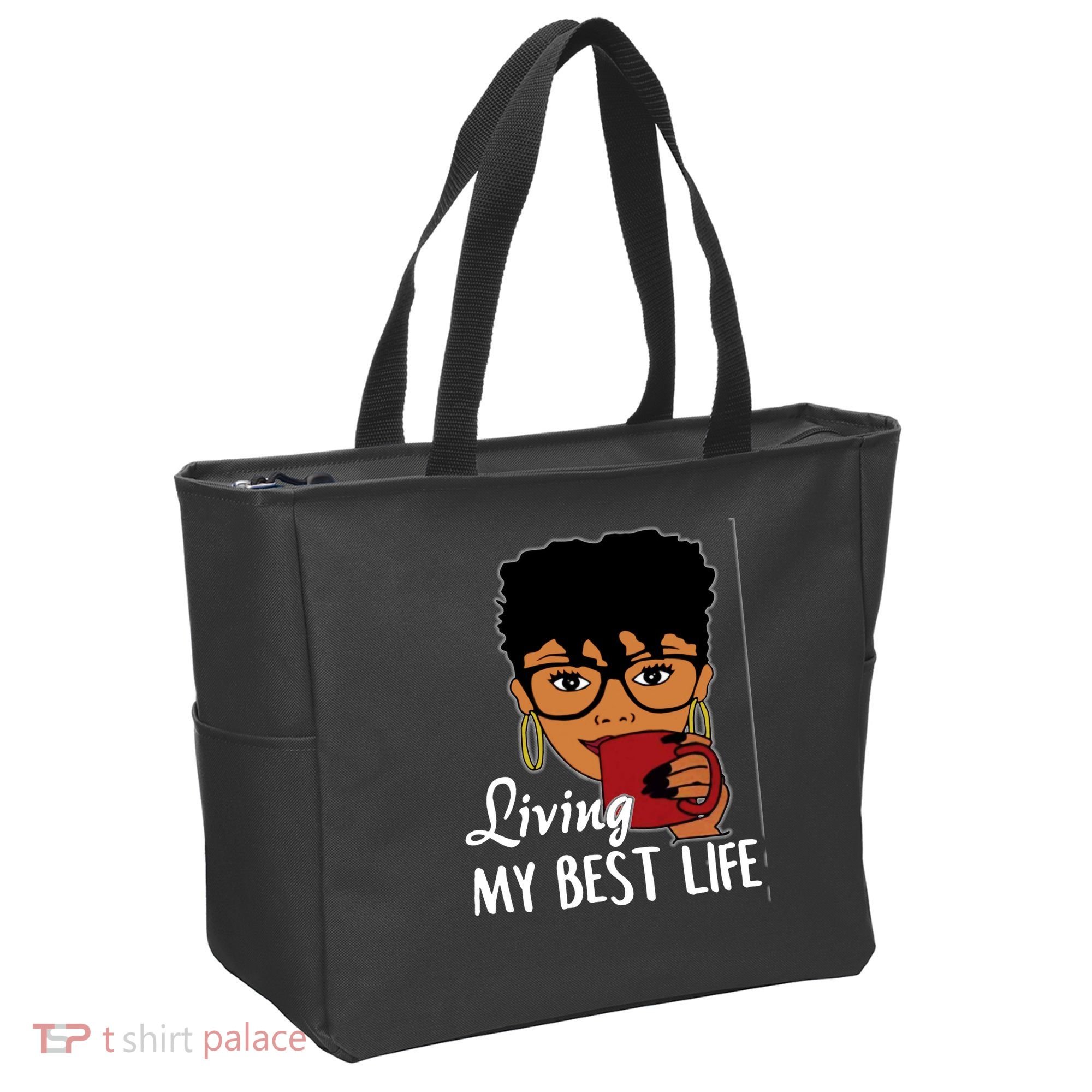 Living My Best Life Tote Bag