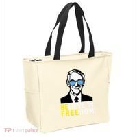 Libertarian Mama Believe In Freedom Libertarian Ron Paul Tote Bag thumb 2