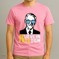 Libertarian Mama Believe In Freedom Libertarian Ron Paul T-Shirt thumb 3