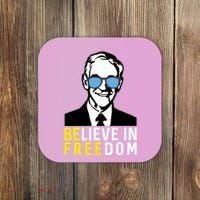 Libertarian Mama Believe In Freedom Libertarian Ron Paul Coaster thumb 0