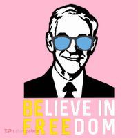 Libertarian Mama Believe In Freedom Libertarian Ron Paul Coaster thumb 2