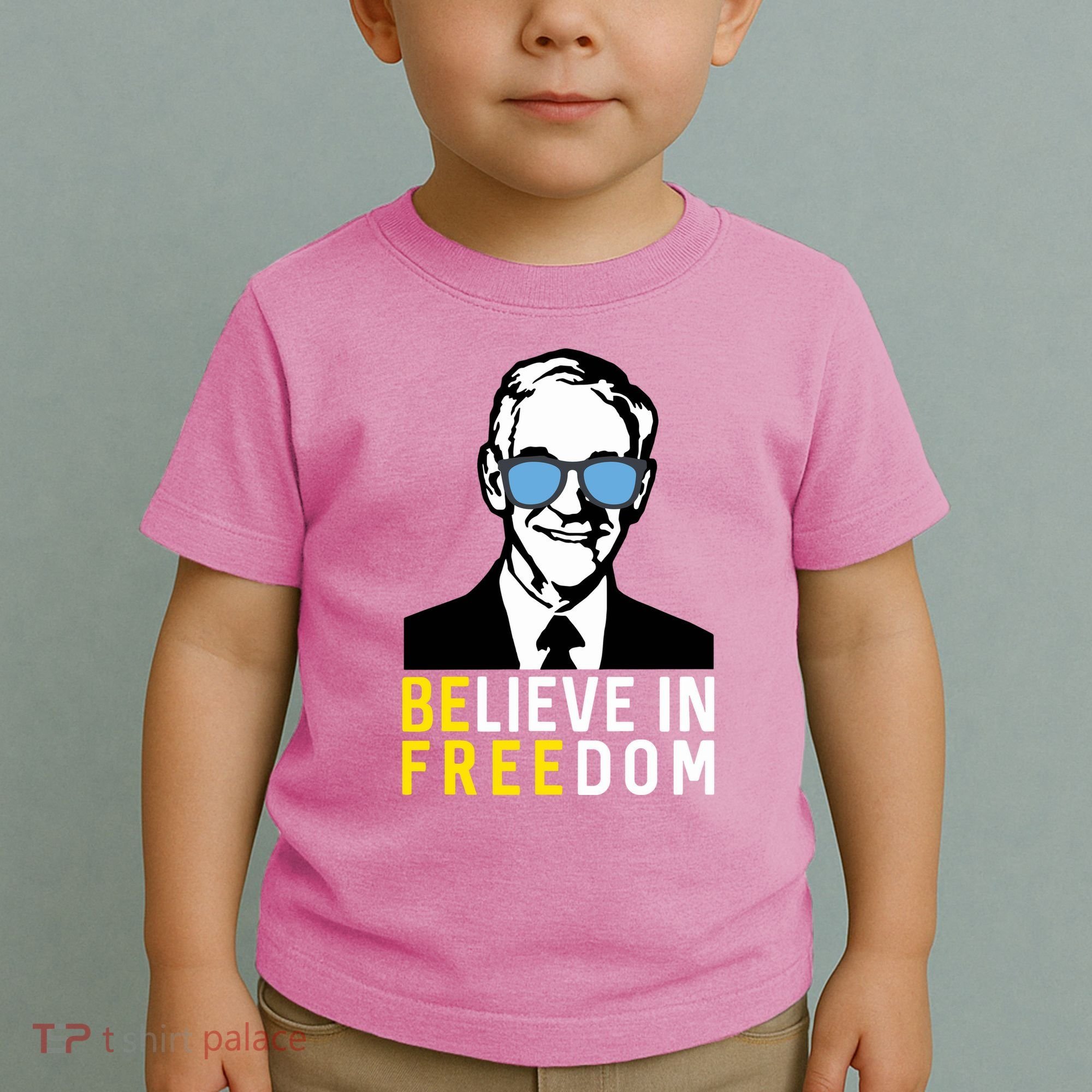 Libertarian Mama Believe In Freedom Libertarian Ron Paul Toddler T-Shirt