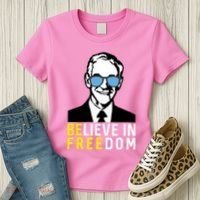 Libertarian Mama Believe In Freedom Libertarian Ron Paul Women's T-Shirt thumb 3