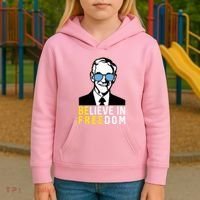 Libertarian Mama Believe In Freedom Libertarian Ron Paul Kids Hoodie thumb 3