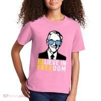 Libertarian Mama Believe In Freedom Libertarian Ron Paul Kids T-Shirt thumb 2