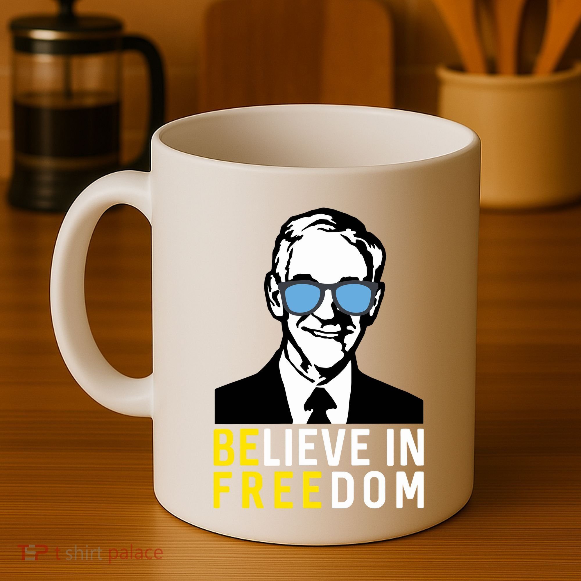 Libertarian Mama Believe In Freedom Libertarian Ron Paul Coffee Mug