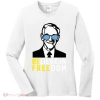 Libertarian Mama Believe In Freedom Libertarian Ron Paul Women's Long Sleeve Shirt thumb 0
