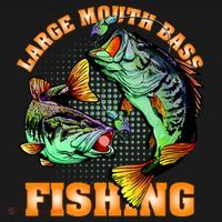 Large Mouth Bass In Action Fishing Women's Hoodie thumb 2