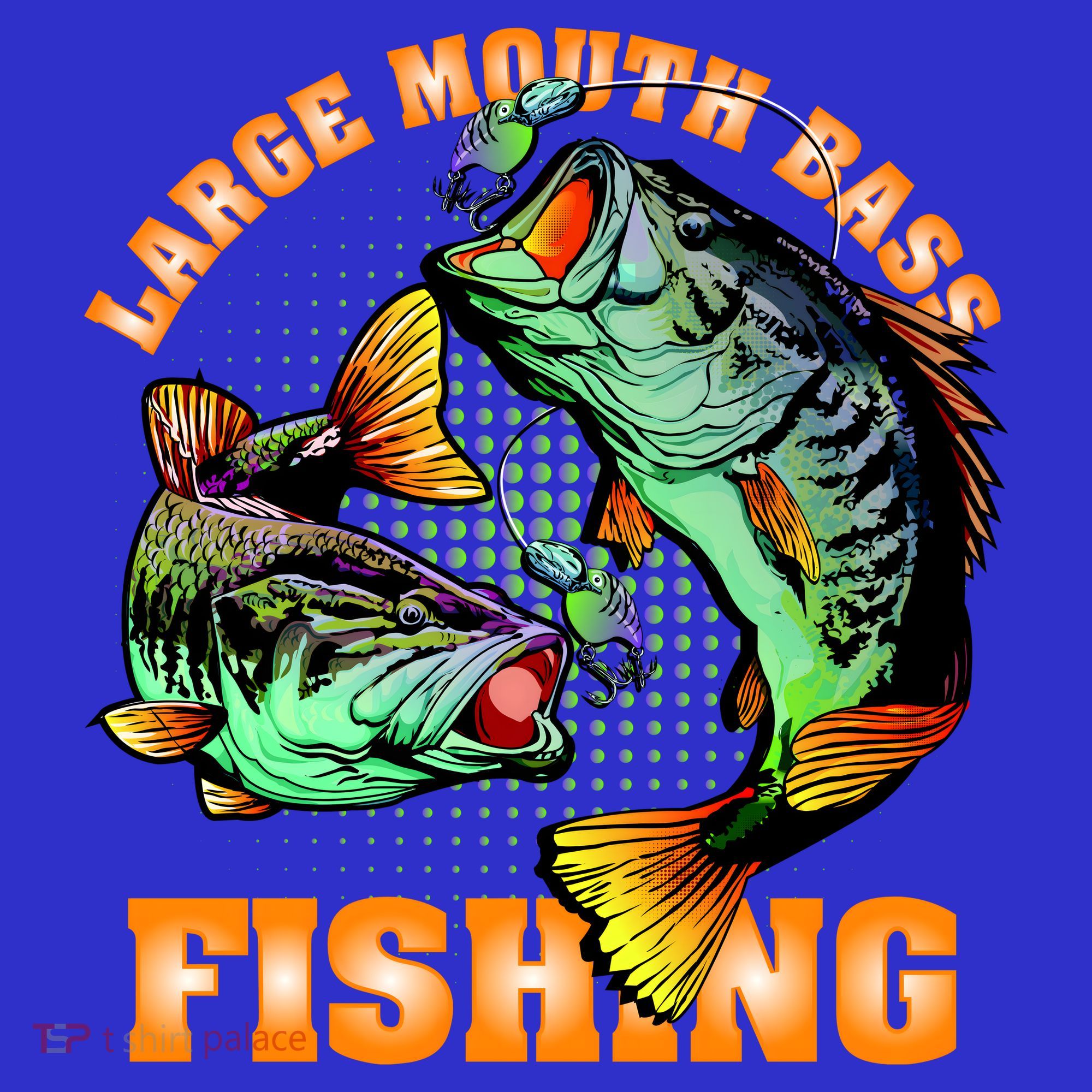 Large Mouth Bass In Action Fishing Baby Bodysuit