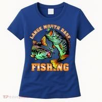 Large Mouth Bass In Action Fishing Women's T-Shirt thumb 0