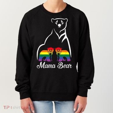 LGBT Mama Bear Pride Mom Rainbow Women's Sweatshirt