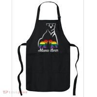 LGBT Mama Bear Pride Mom Rainbow Apron thumb 0