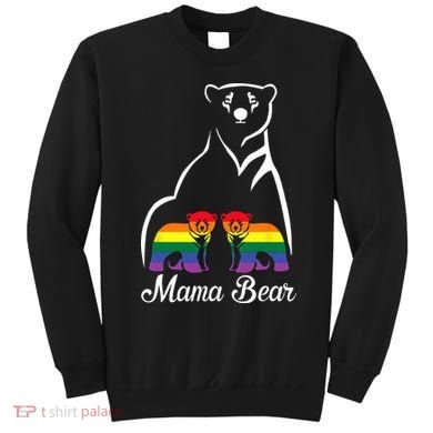 LGBT Mama Bear Pride Mom Rainbow Sweatshirt