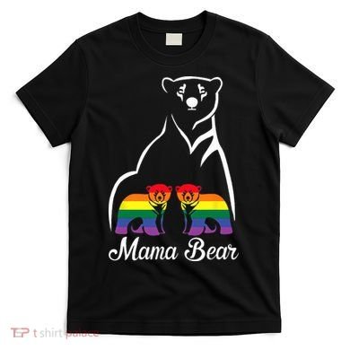LGBT Mama Bear Pride Mom Rainbow T-Shirt