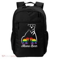 LGBT Mama Bear Pride Mom Rainbow Backpack thumb 0