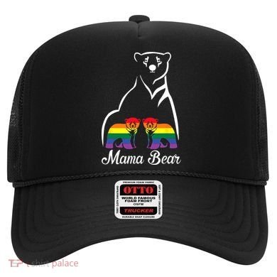 LGBT Mama Bear Pride Mom Rainbow Hat