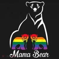 LGBT Mama Bear Pride Mom Rainbow Toddler Hoodie thumb 2